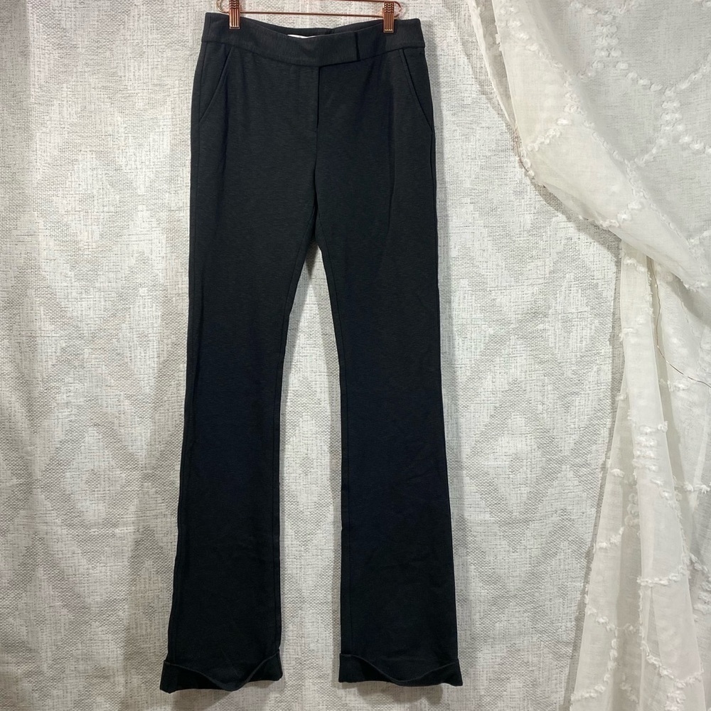 NWT Diane von Furstenberg avaro charcoal knit trousers size 6